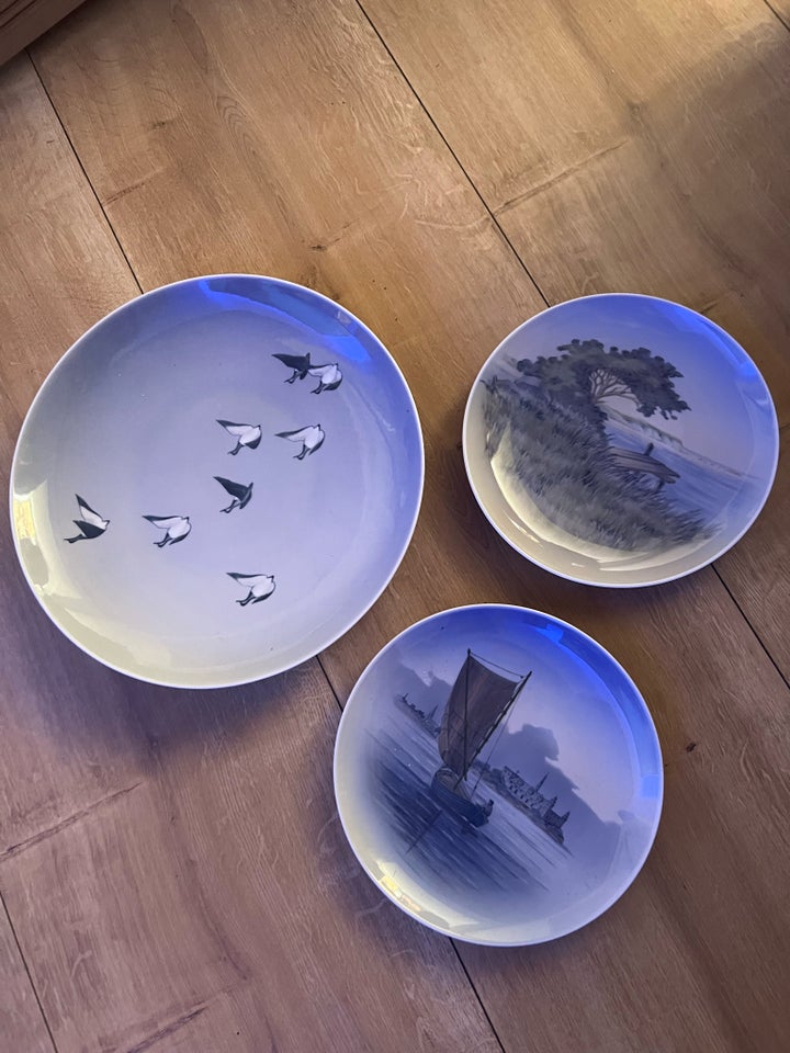 Porcelæn Platter eller tallerken