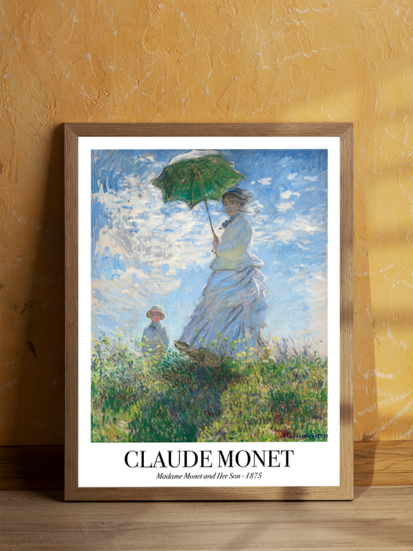 Plakat Claude Monet b: 30 h: 40