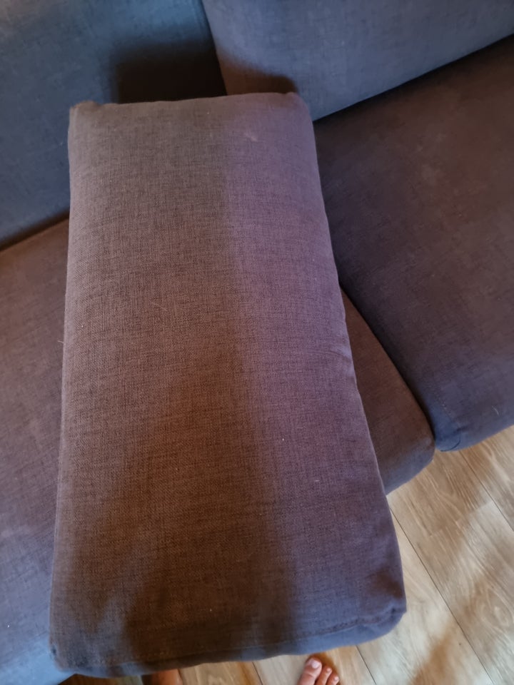 Hjørnesofa, polyester, 6 pers.