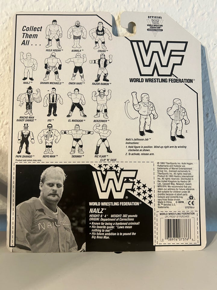 Wwf Hasbro Nailz, Hasbro