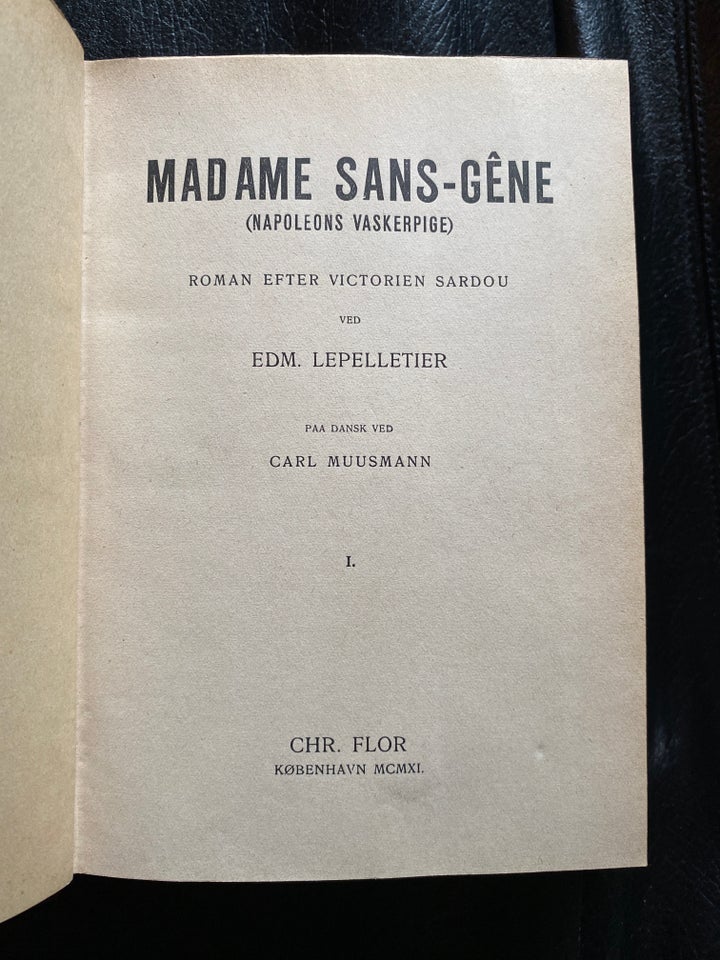 Madame Sans géne Napoleons