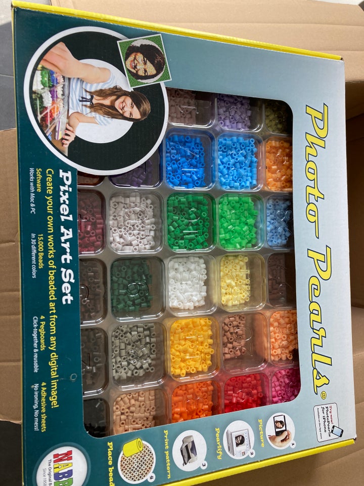 Perler, Photo Pearls med plader