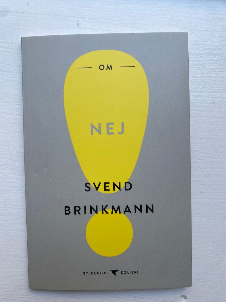 Om Nej Svend Brinkmann emne: