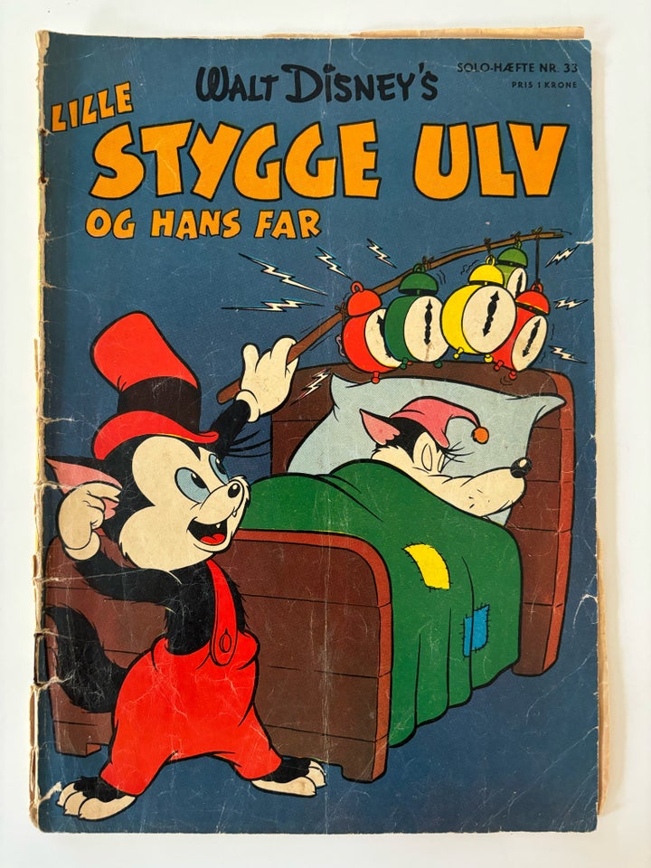 Solohæfte nr 33 1956 Walt Disney