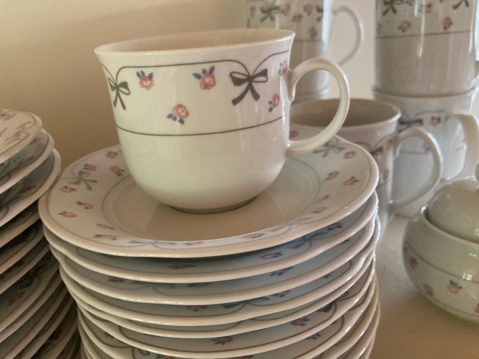 Porcelæn Kaffestel Emely Rose