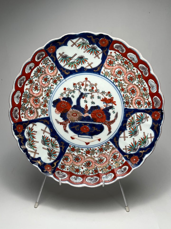 Porcelæn Fad Japansk Imari