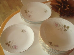 Porcelæn EDELWEISS tallerkener