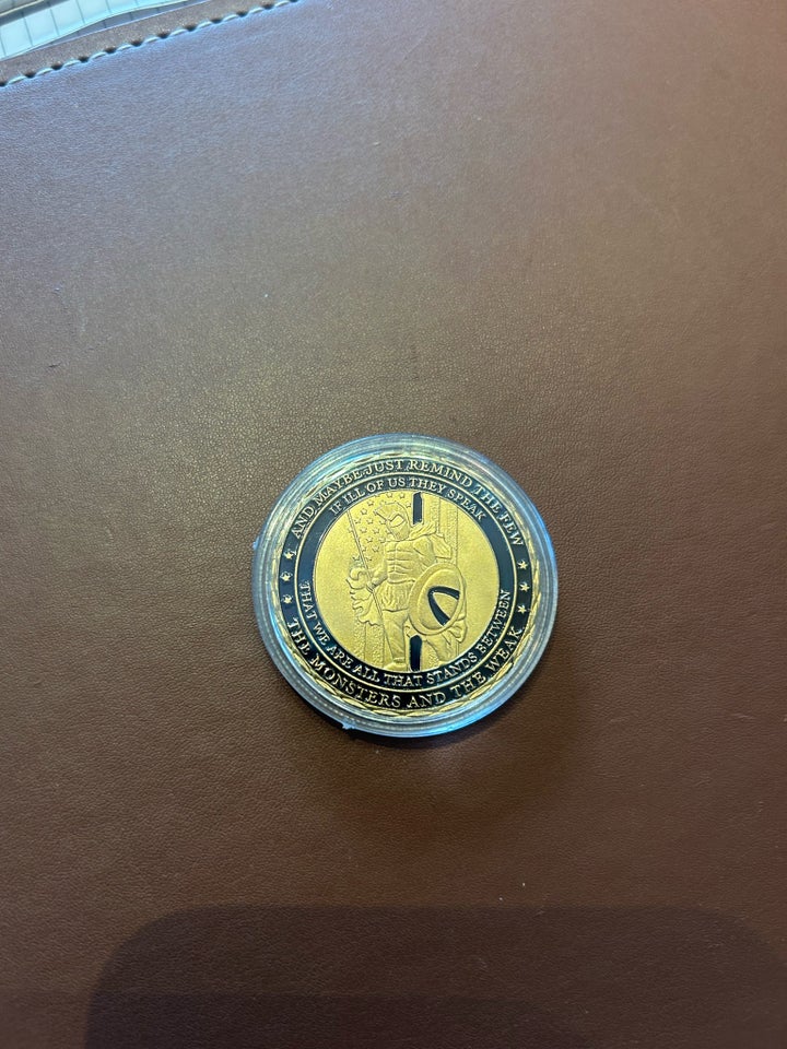 Militær, Challenge coin police