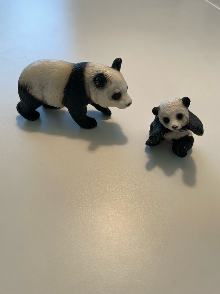 Dyr, Panda med unge , Schleich