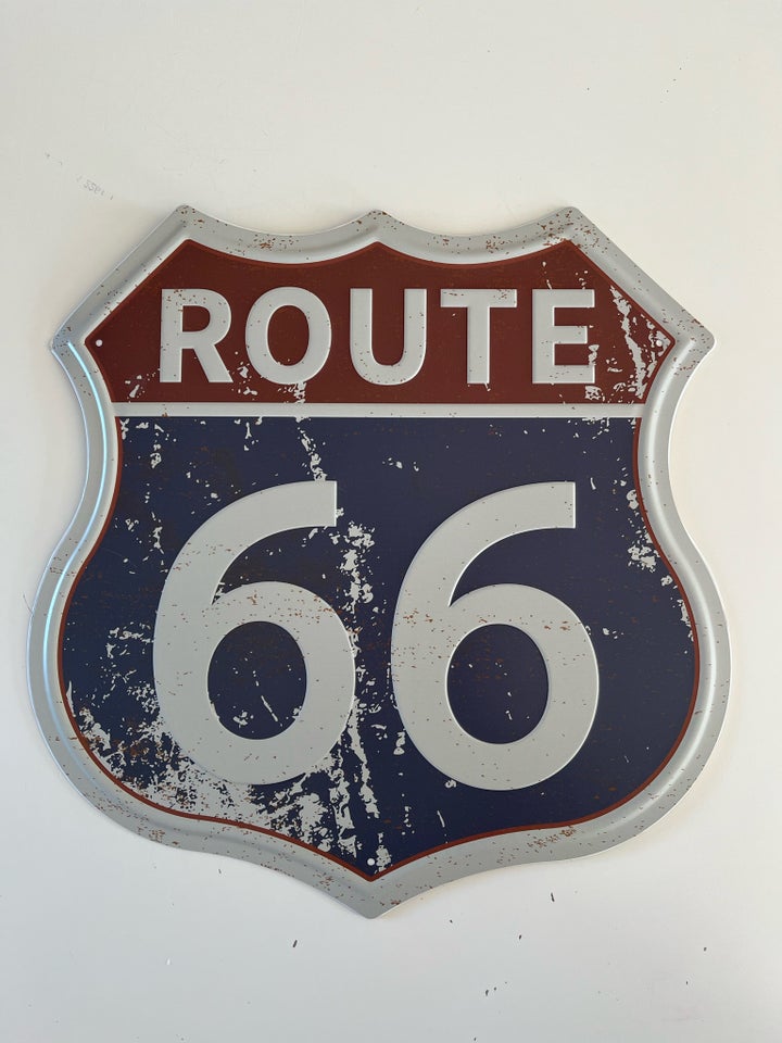 Skilte Metalskilt Route 66