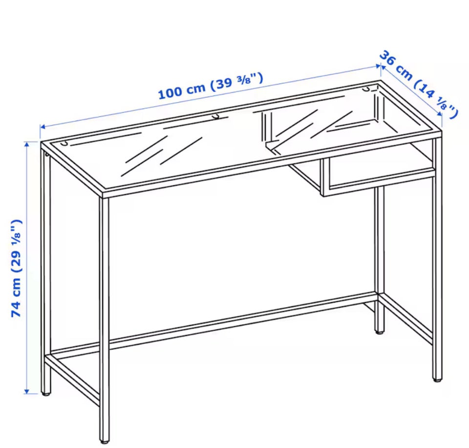 Konsolbord Ikea Vittsjö andet