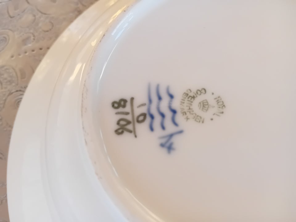 Porcelæn Dyb tallerken Royal