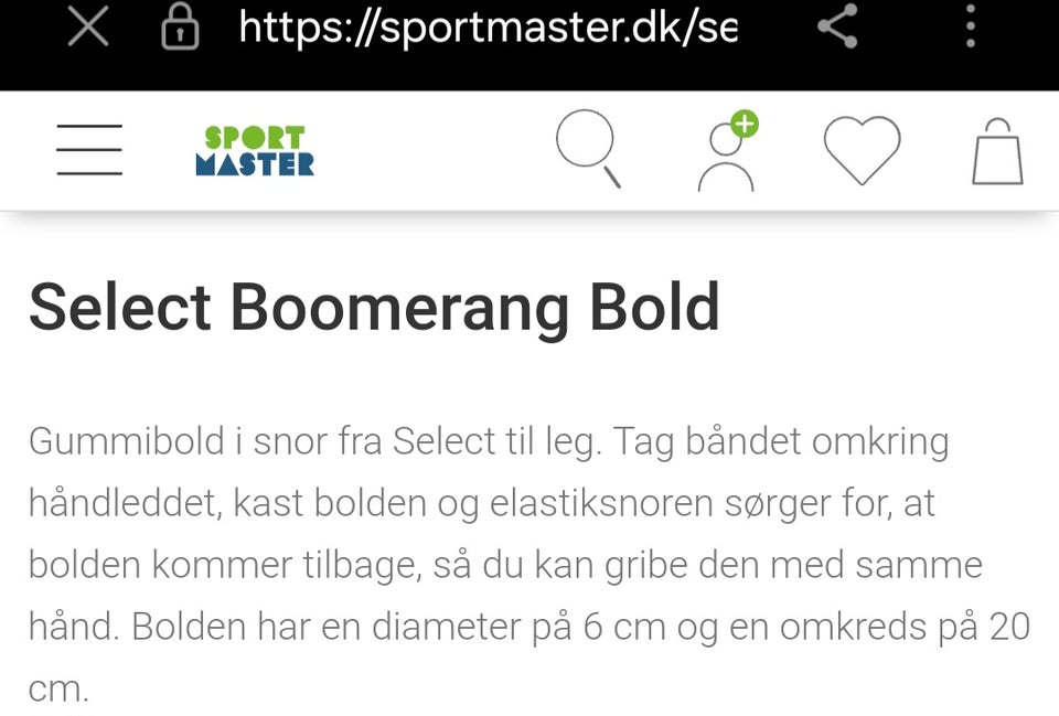 Bold Boomerang Bold Select