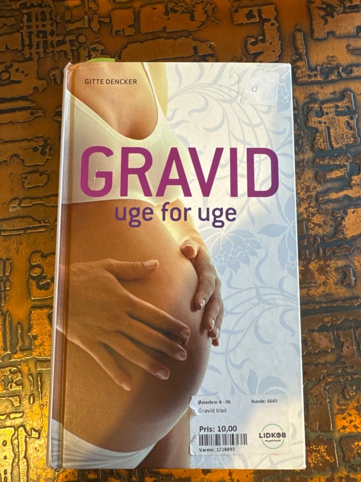 Gravid uge for uge, Gitte dencker,