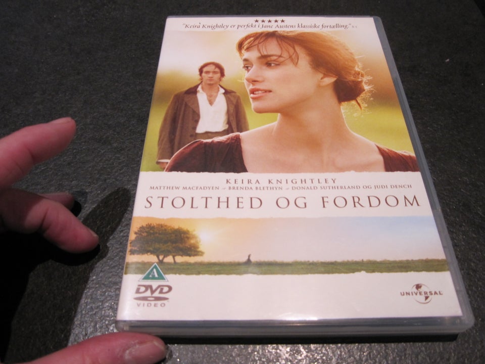 Stolthed og fordom, DVD, drama