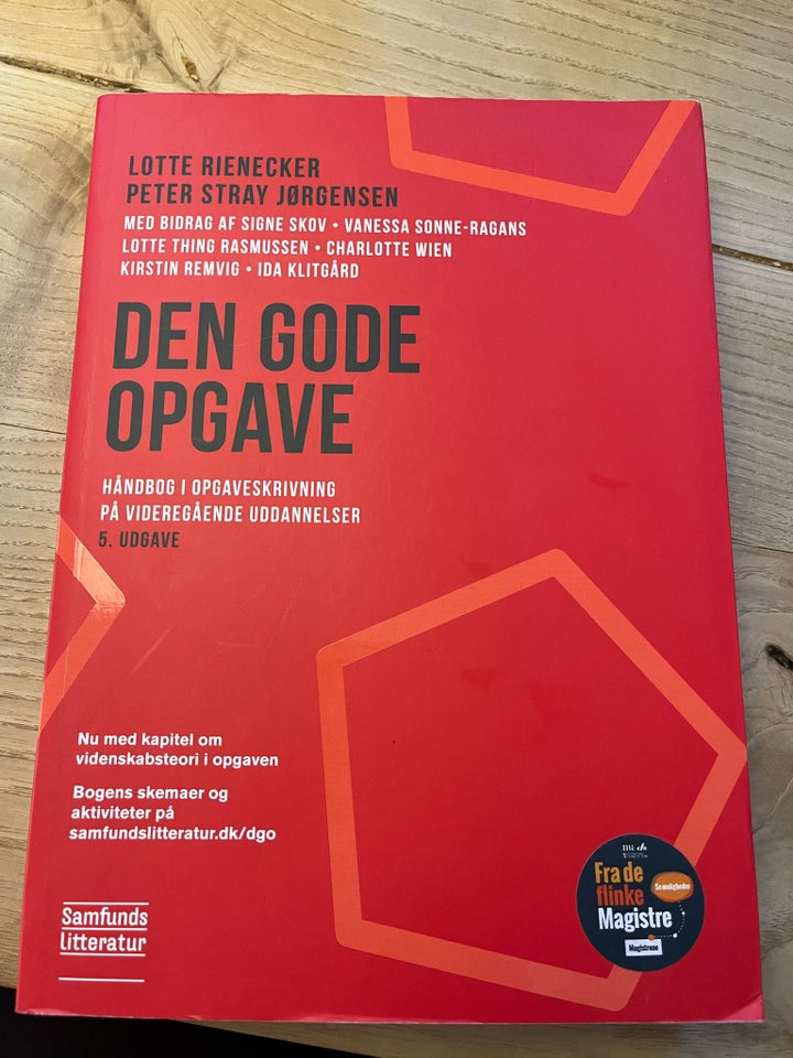 Den gode opgave, Lotte Rienecker 