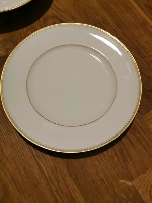 Porcelæn Tallerken dyb flad