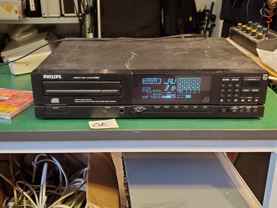 CD afspiller, Philips, CD880