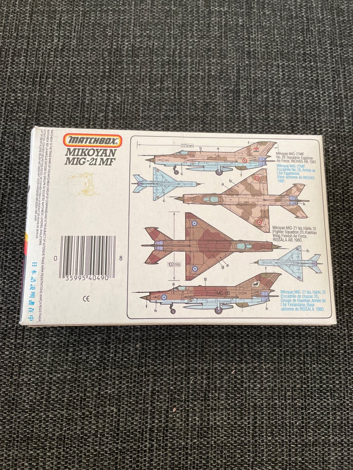 Byggesæt, Matchbox Mig-21 MF