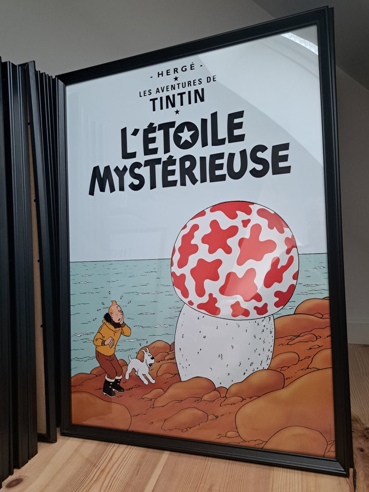 Nye originale Tintin Plakater i