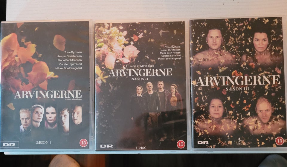 Arvingerne sæson 1-3, DVD,