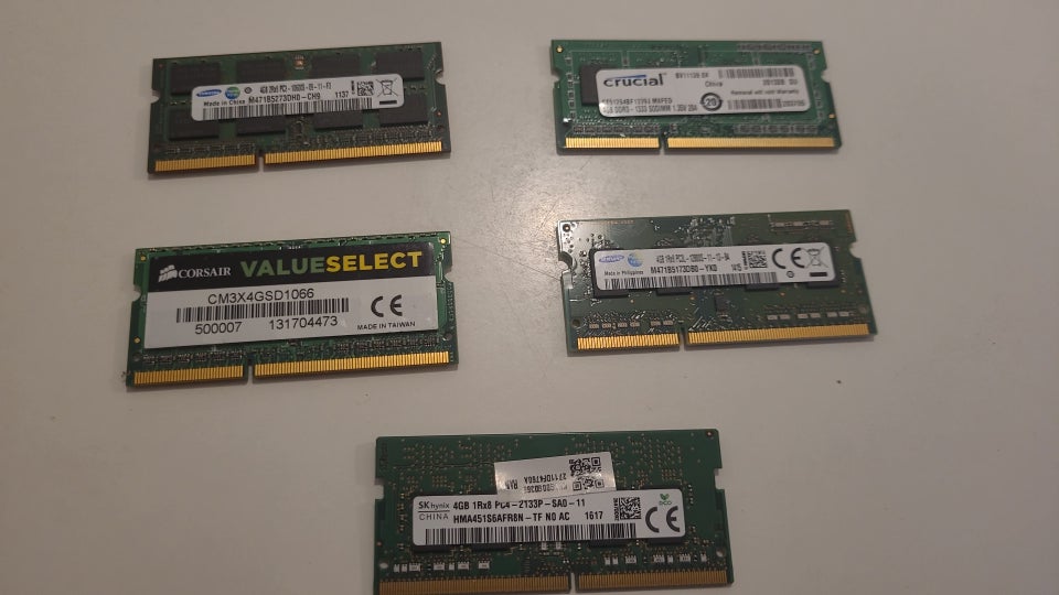 Samsung, Sk Hynix, Corsair