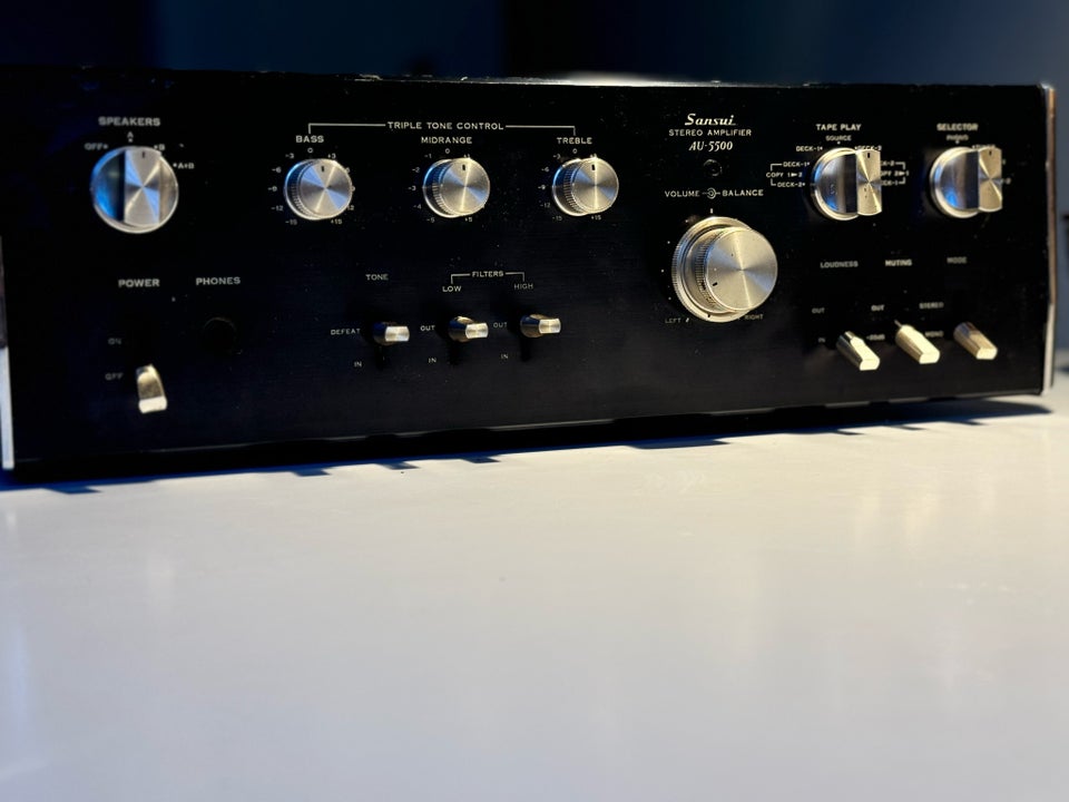 Forstærker, Sansui, AU5500