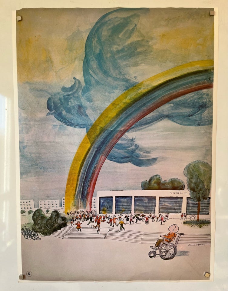 Plakat, Unicef 1978, b: 48 h: 65