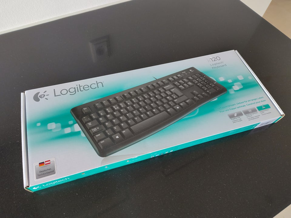 Tastatur, Logitech, K120 OBS: tysk