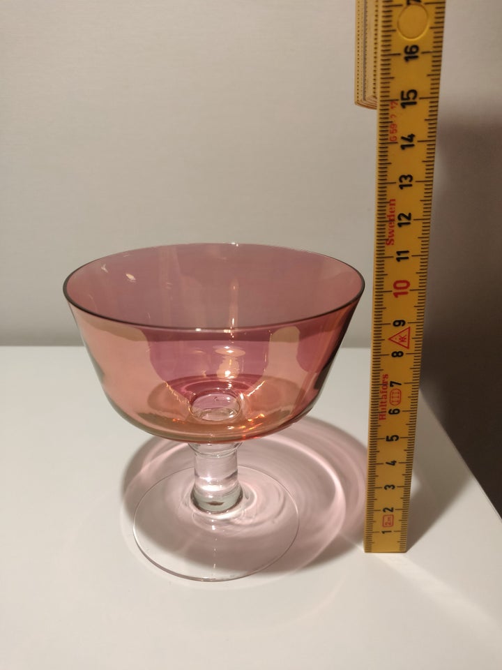 Glas, Rosé/champagne glas, Svensk