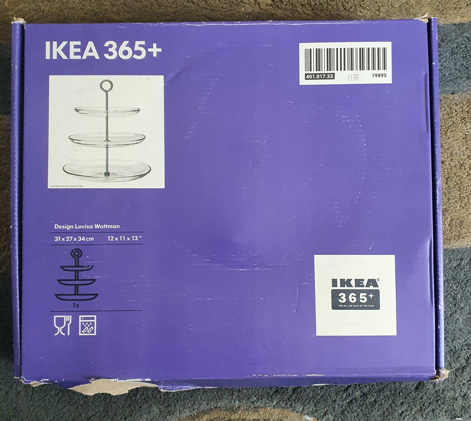 Glas, Serveringsfad, Ikea