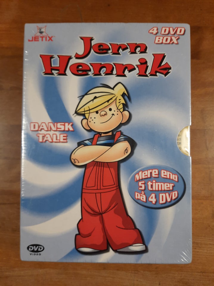 Jern Henrik 4 DVD Boks (forseglet),