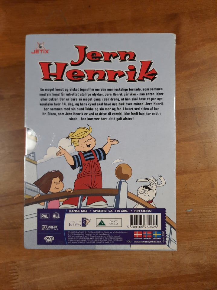 Jern Henrik 4 DVD Boks (forseglet),