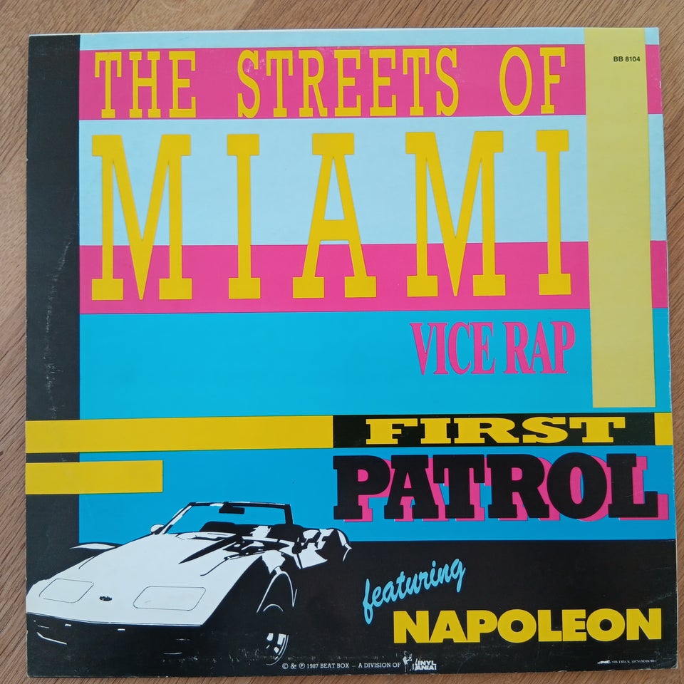 Maxi-single 12" First patrol The