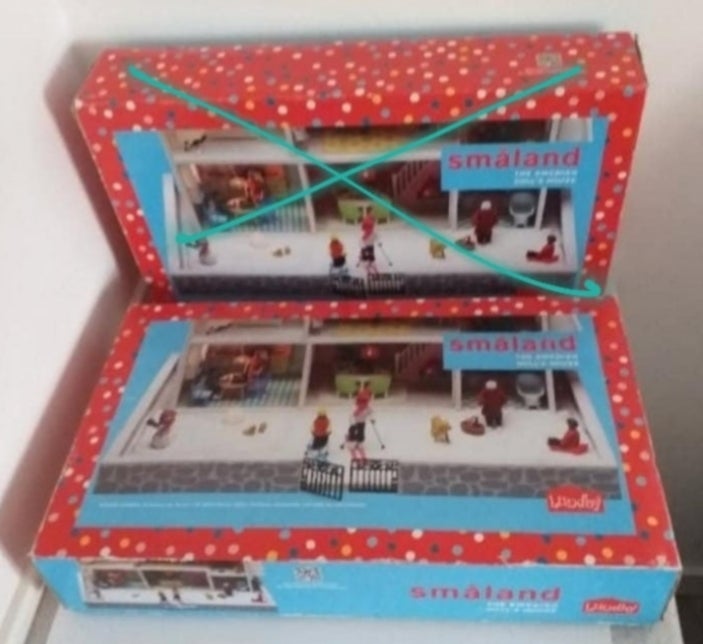 Dukkehus, Lundby vinter sne have