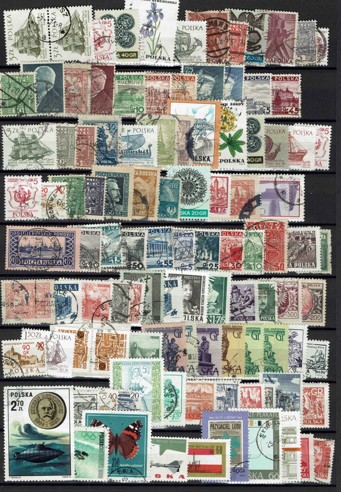 Polen, stemplet, Diverse lot ( 5591