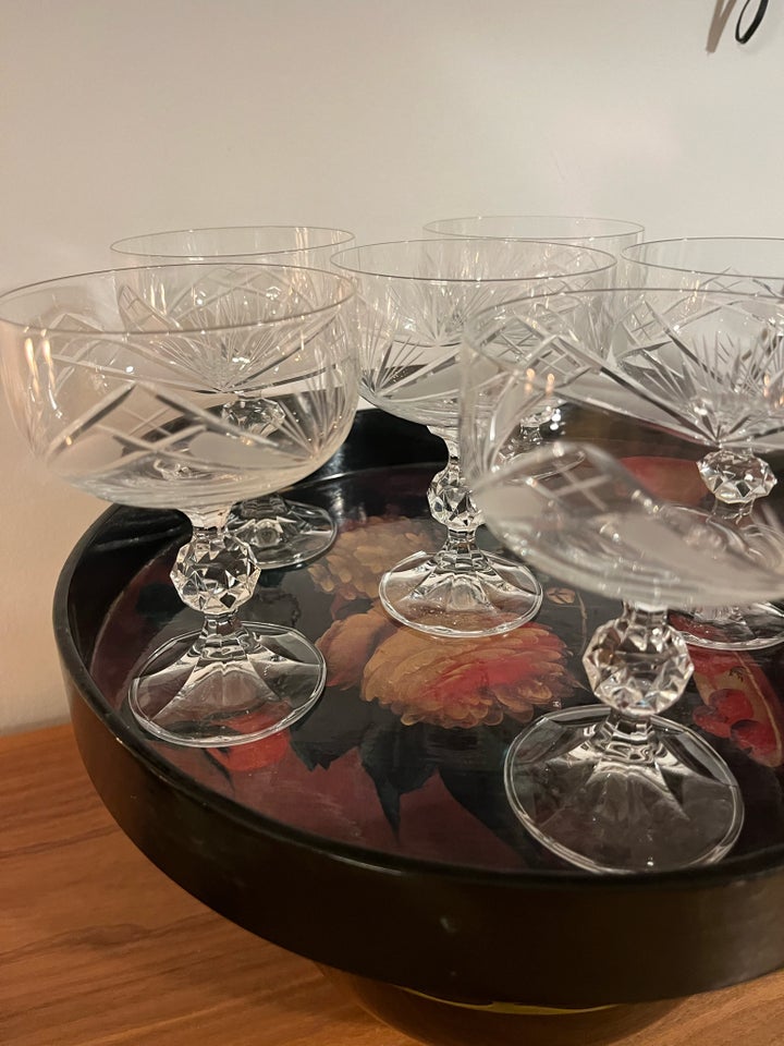 Glas, Franske Champagne skåle,