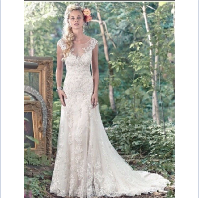 Brudekjole Wedding Dress str 40