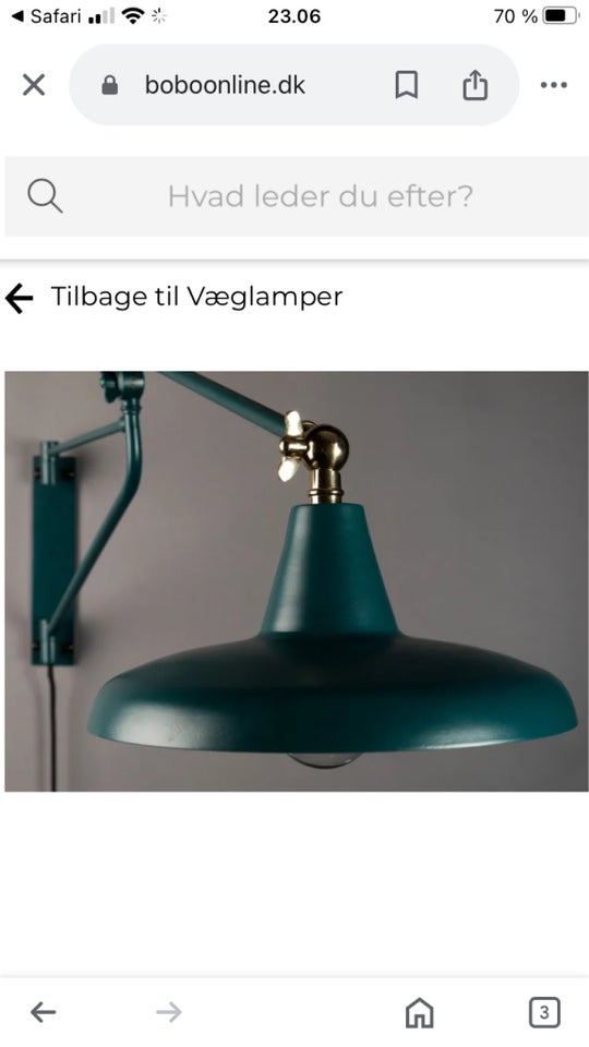 Væglampe, Dutch Bone