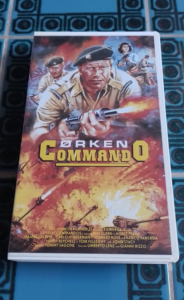 Krigsfilm Ørken Commando