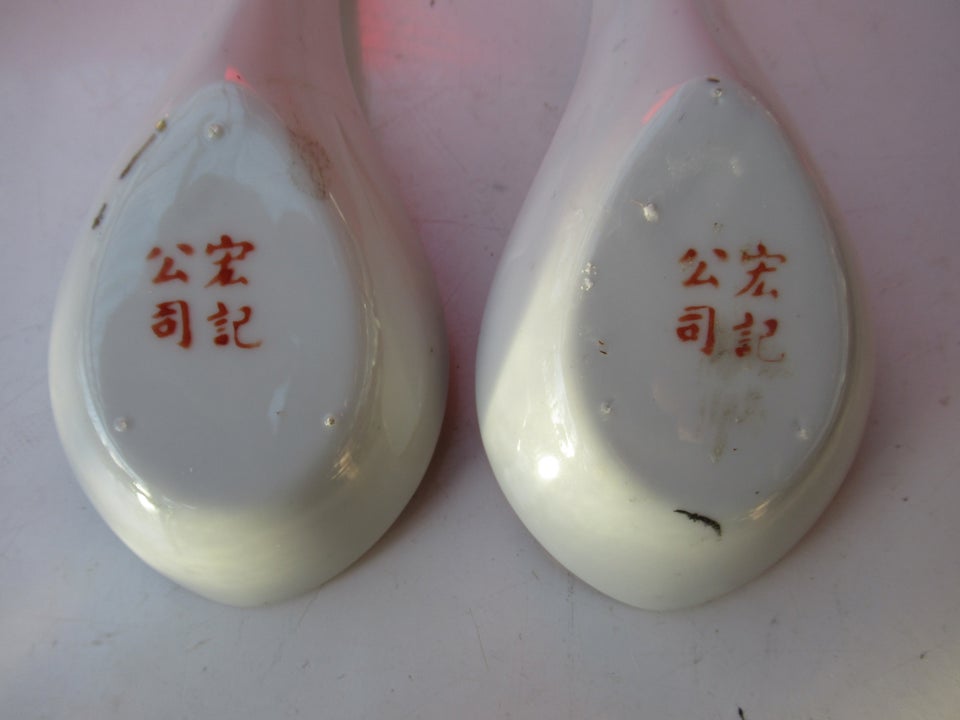 Porcelæn kinesiske skeer