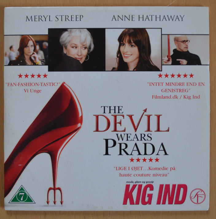 The devil wears prada, DVD, komedie