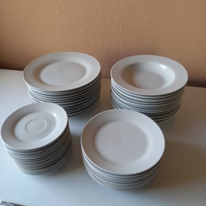 Porcelæn Tallerkener