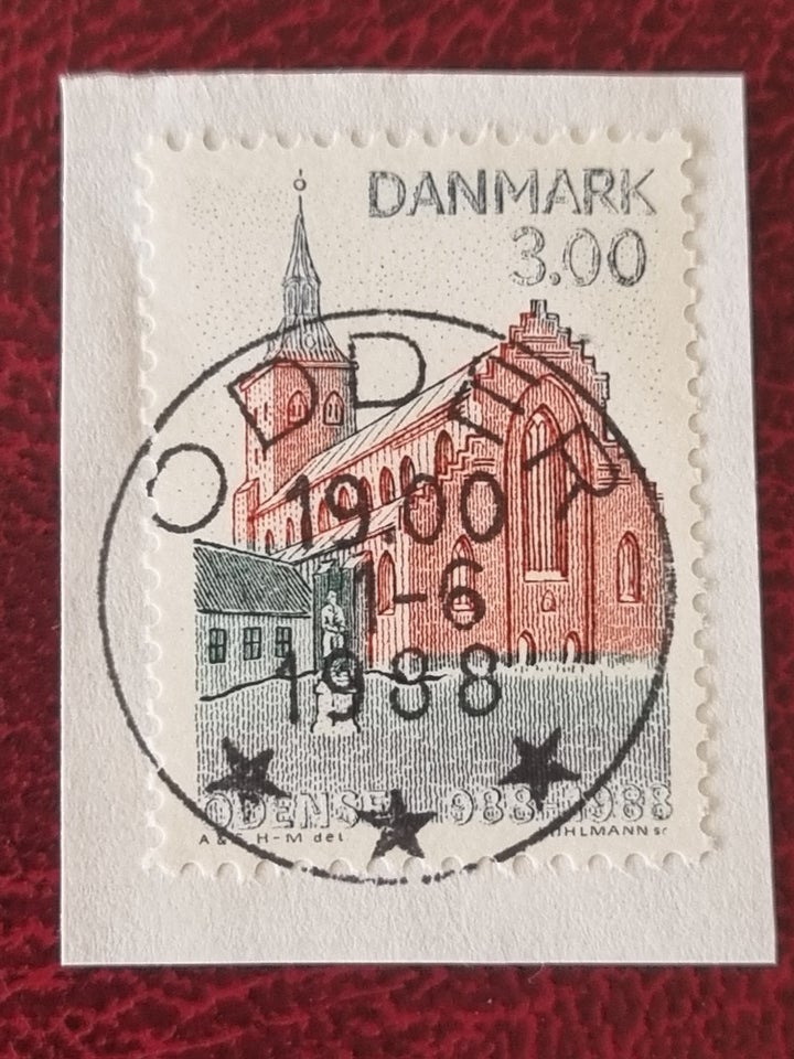 Danmark stemplet Variant