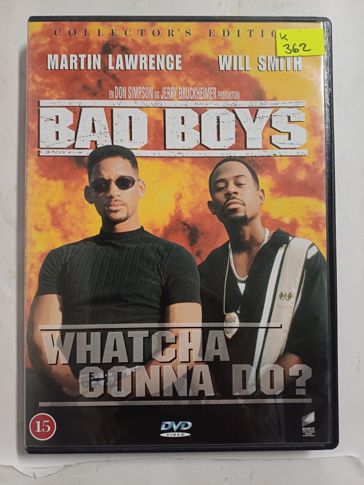 Bad Boys, DVD, action