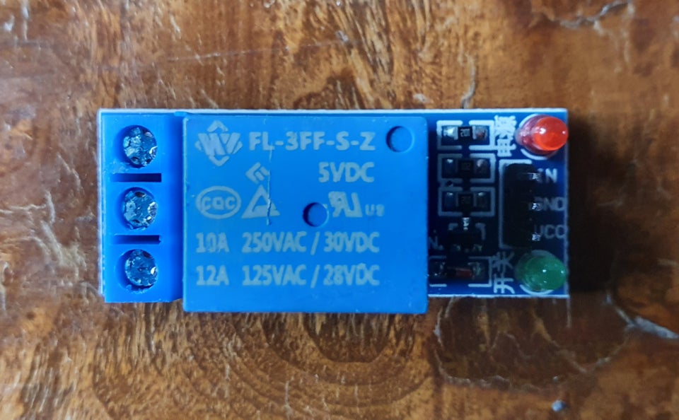 Relæ 1/2/4/6/8 kanals 5V relæ