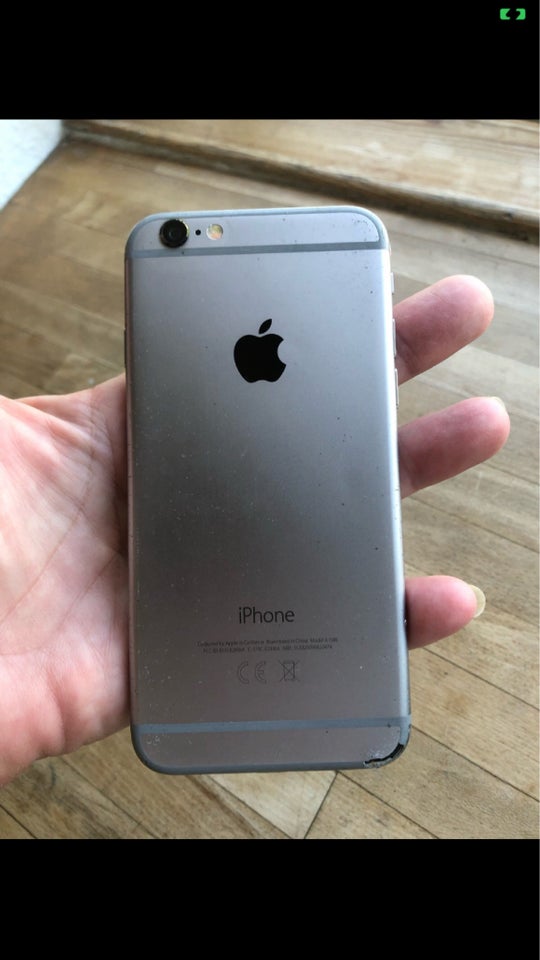 iPhone 6S, 32 GB, sort