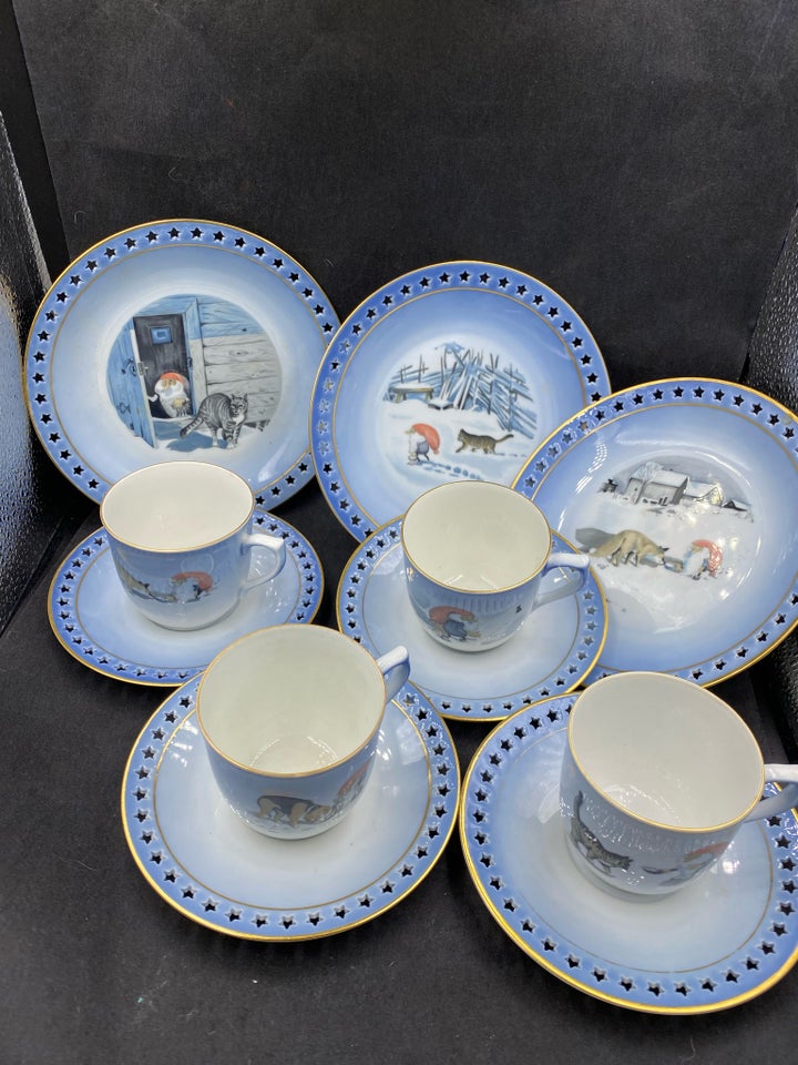 Porcelæn, Julestel , Bing og