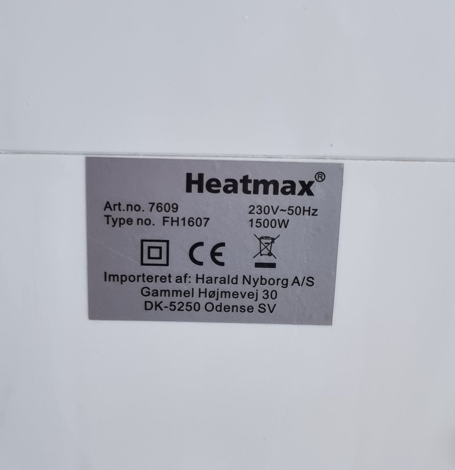 Varmeblæser Heatmax