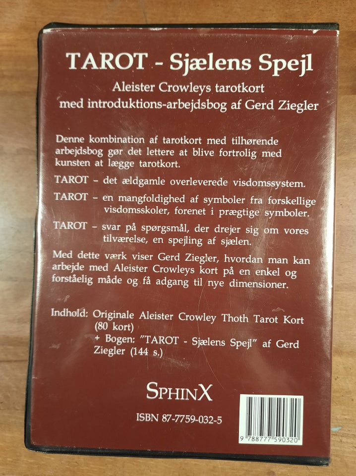 TAROT. Sjælens Spejl (med kort),